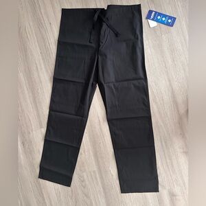 Landau Essentials Scrub Pants, size Small, Black